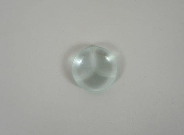 Biconvex Glass Lens - 38mm Diameter, 50mm Focal Length