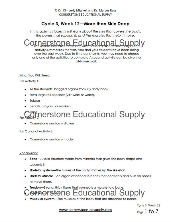 CC Cycle 3 Complete Lesson Bundle