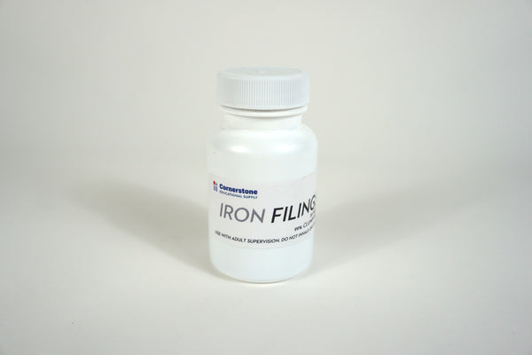 Fine Iron Filings - 3 oz