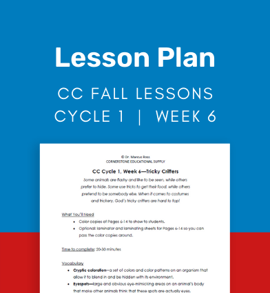 CC Cycle 1 Week 06 Lesson: Tricky Critters