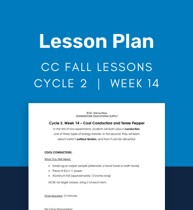 CC Cycle 2 Week 14 Lesson: Cool Conductors and Tense Pepper