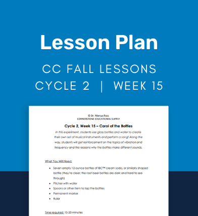 CC Cycle 2 Week 15 Lesson: Carol of the Bottles