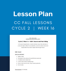 CC Cycle 2 Week 16 Lesson:  Rollin’ Around and Free Falling