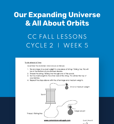 CC Cycle 2 Week 05 Lesson: Our Expanding Universe & All About Orbits