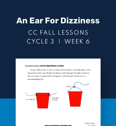 CC Cycle 3 Week 06 Lesson: An Ear for Dizziness