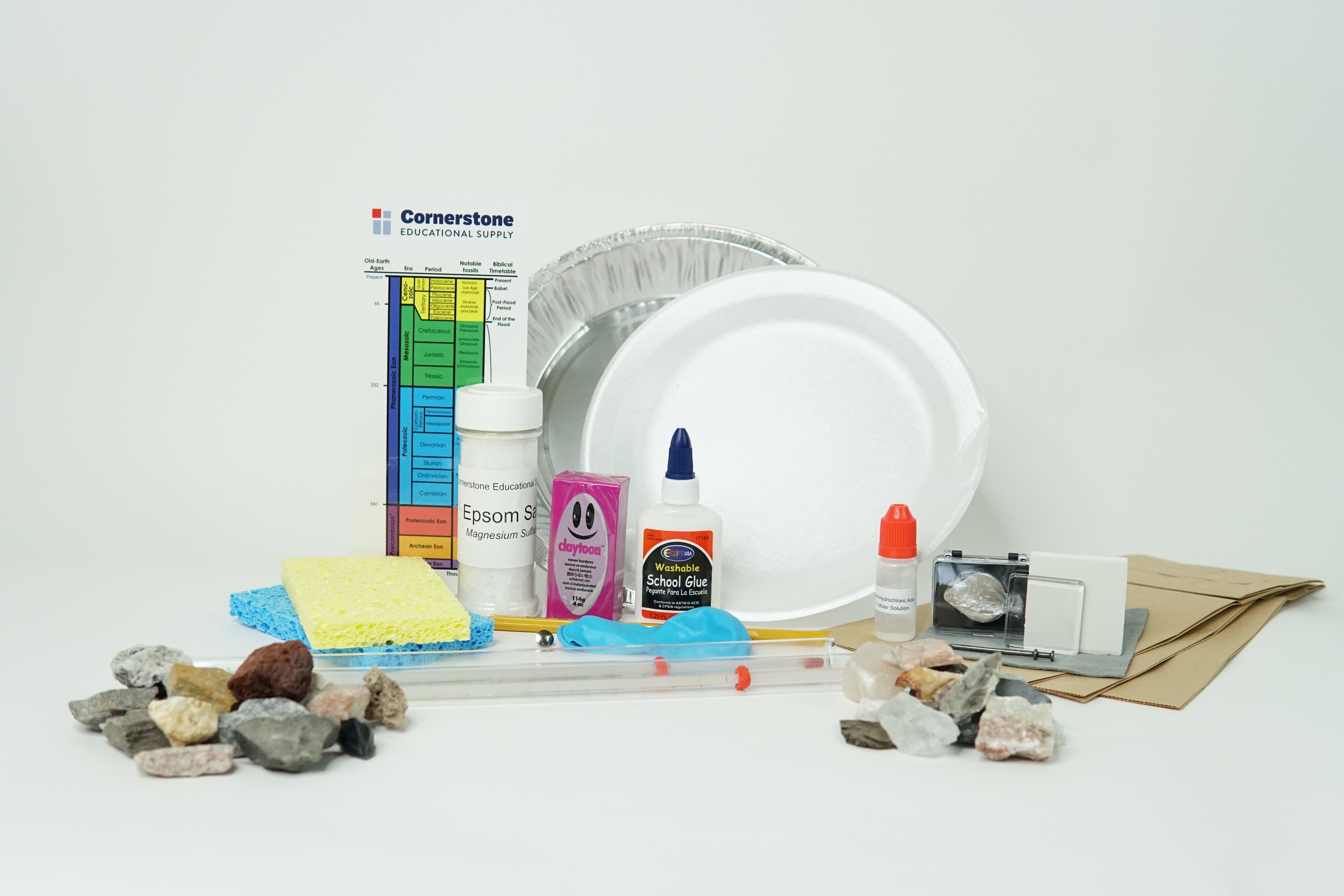 Geology Testing Kit  Cornerstone Educational Supply