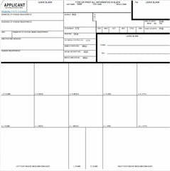 Fingerprint Cards (9-pack)
