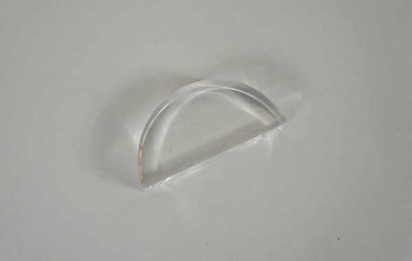Semi-circular Acrylic Lens
