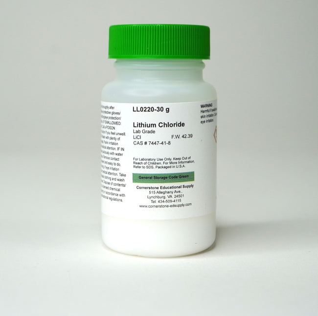 Lithium Chloride Solution Color