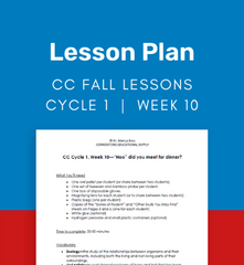 CC Cycle 1 Week 10 Lesson: "Hoo" did you meet for dinner?
