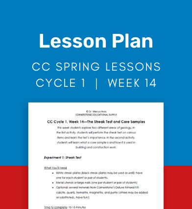 CC Cycle 1 Week 14 Lesson: The Streak Test and Core Samples