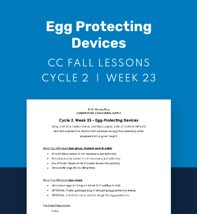 CC Cycle 2 Week 23 Lesson: Egg-protecting Devices