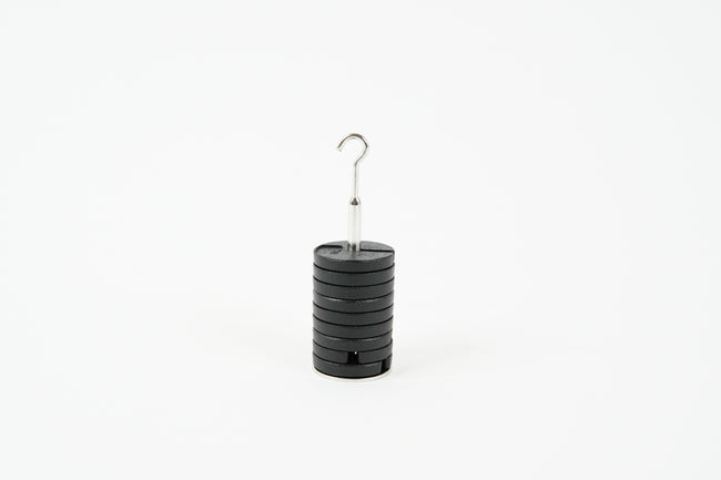 Slotted Hooked Weight - 100g Total