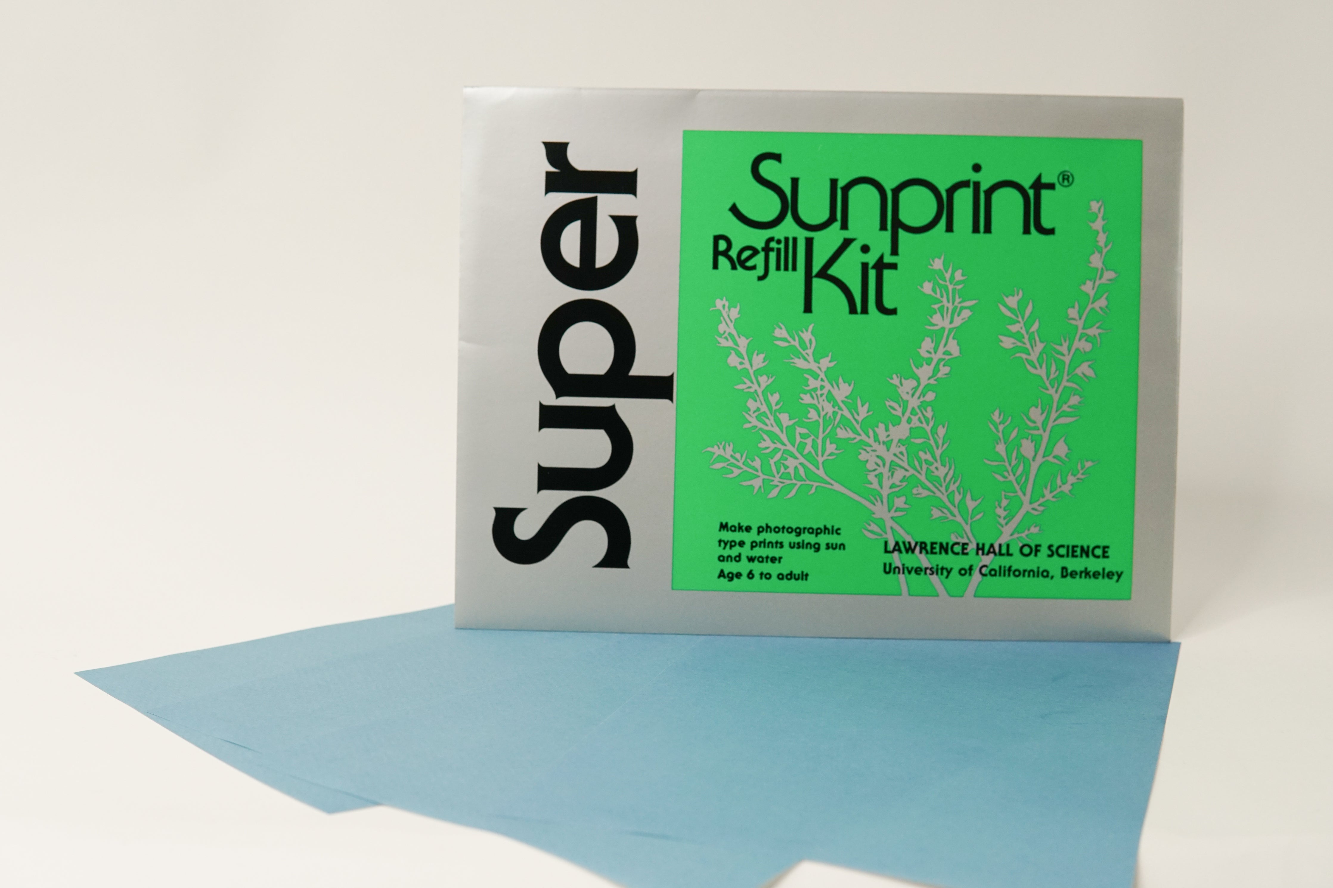 Super Sunprint Refill - 15 Fogli Per Stampe Solari, 20,3x30,5 Cm - Kit Creativo Per Fotografie Con Sole