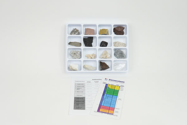 United Scientific Rock Collection Rock Collection; Includes: 20  Specimens:Education